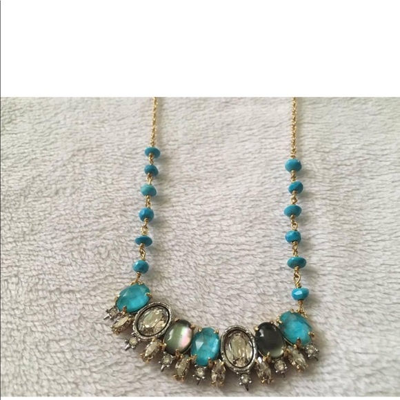 Alexis Bittar MulticolorSpikedCrystal Row Necklace - Picture 3 of 5